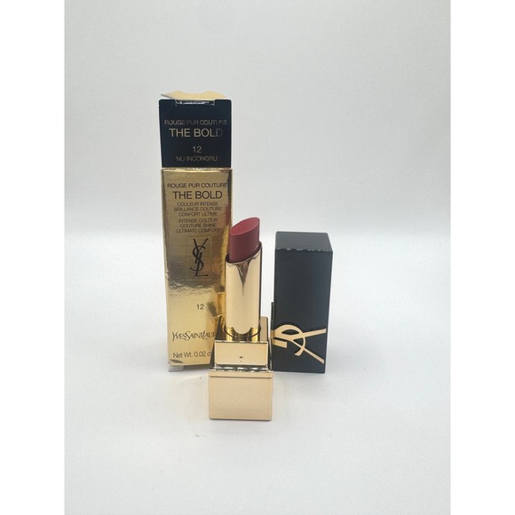 Yves Saint Laurent Other - Yves Saint Laurent YSL Rouge Pur Couture The Bold Lipstick 12 Nu Incongru Mini